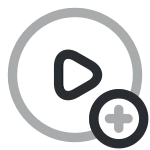 Play Add SVG Icon
